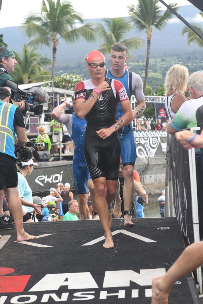 Maxence Dion aux Championnats du Monde d'Ironman